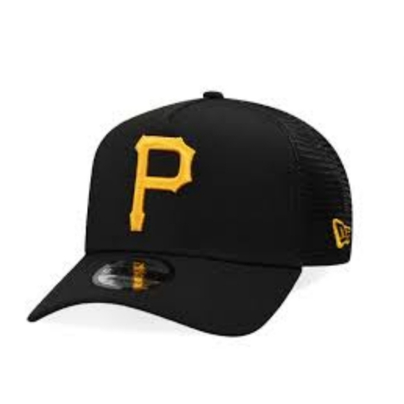 Pittsburgh Pirates Black & Yellow New Era Women's Baseball Hat - Picture 1 of 8